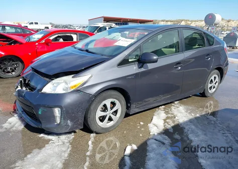 2012 Toyota Prius Four z USA, uszkodzony, nr VIN JTDKN3DU8C1555513
